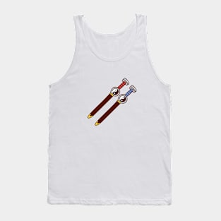 Yin and Yang Sword Tank Top